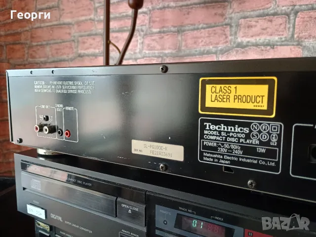 Technics SL-PG100 (добавено и ново дистанционно), снимка 10 - Декове - 49334198