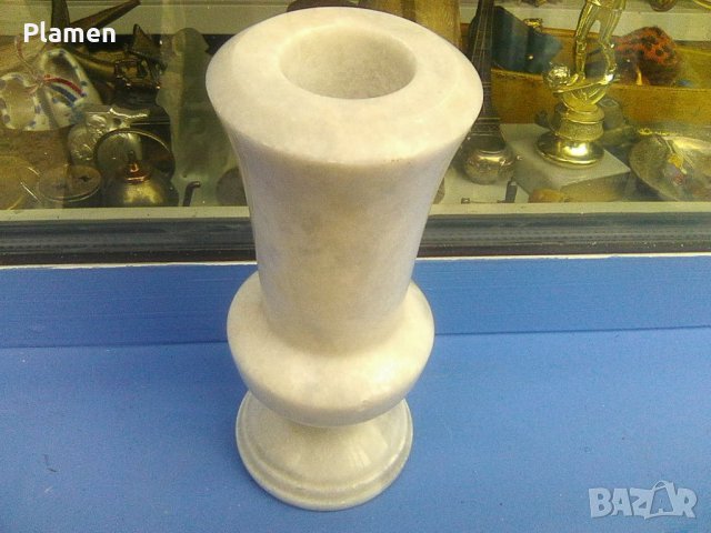 Стара българска мраморна ваза 3, снимка 1 - Други ценни предмети - 38308931