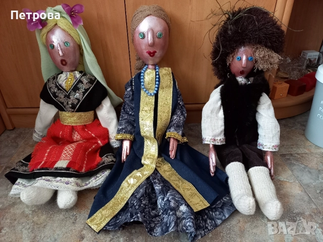 Нови дървени кукли ръчна изработка 
