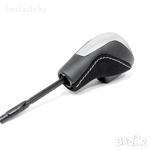 Топка за скоростен лост алкантара за BMW E60 / E61 автоматик, снимка 4 - Аксесоари и консумативи - 42590532