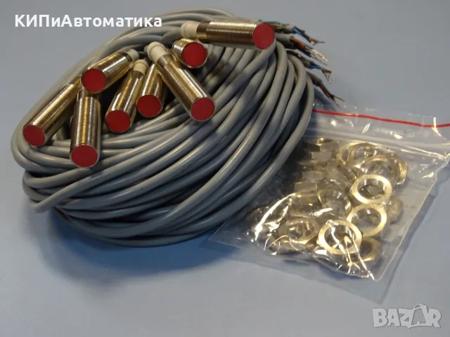 Индуктивен датчик SAIA XVJ B12G21A proximity switch 10-20VDC, снимка 3 - Резервни части за машини - 47676567