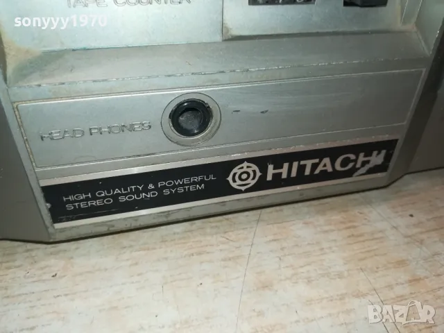 HITACHI TRK-7011E 0202251613, снимка 9 - Радиокасетофони, транзистори - 48930989