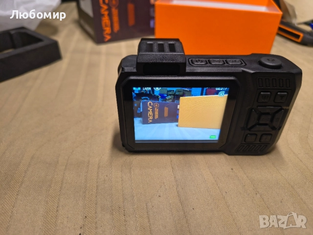 33FT/10M Подводна камера 4K 48MP Водоустойчива камера с 32GB карта Двоен екран Здрава , снимка 10 - Камери - 52029137