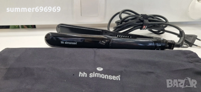 Професионална преса за коса с кератин hh simonsen