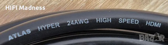 Atlas Hyper High Speed ​​HDMI Audio Return & Ethernet / Аудио видео кабел, снимка 8 - Ресийвъри, усилватели, смесителни пултове - 47826822