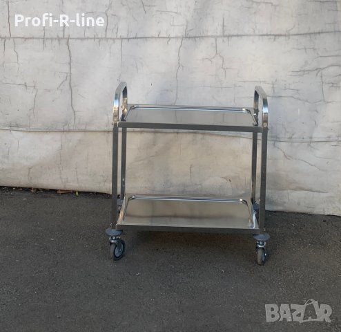Сервитьорска количка 2 нива , снимка 7 - Обзавеждане за заведение - 42175124