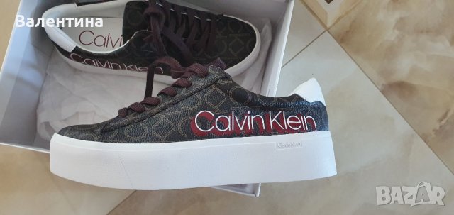Сникърси Calvin Klein 36 номер , снимка 9 - Кецове - 38499766