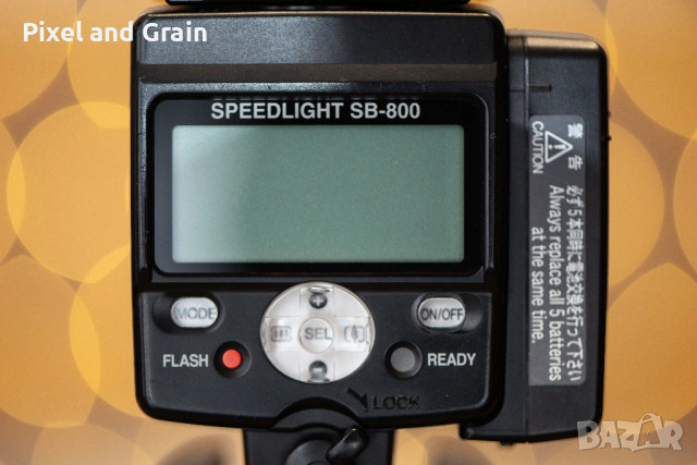 Nikon SB-800 Speedlight светкавица Никон, снимка 2 - Светкавици, студийно осветление - 53941351