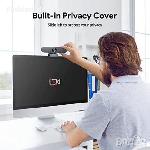 Нова DEPSTECH DW50 Pro 4K Уебкамера със Sony Сензор за лаптоп компютър, снимка 4 - Чанти, стативи, аксесоари - 42748219