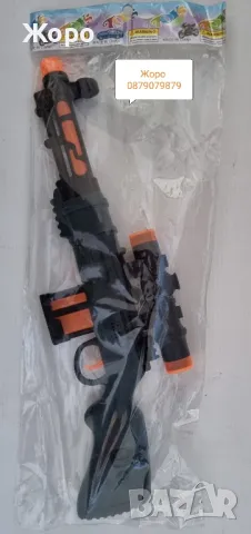 Детски автомат М16 с звук и светлина в торбичка КН1473