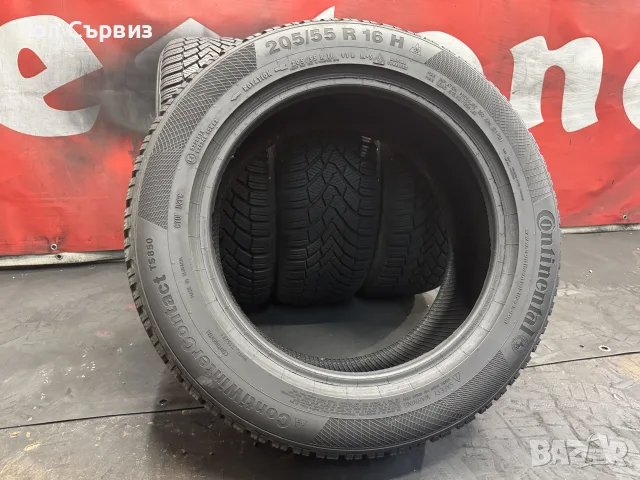205 55 16, Зимни гуми, Continental ContiWinterContactTS850, 4 броя, снимка 5 - Гуми и джанти - 55827317