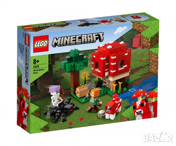 LEGO® Minecraft™ 21179 - Къщата на гъбите