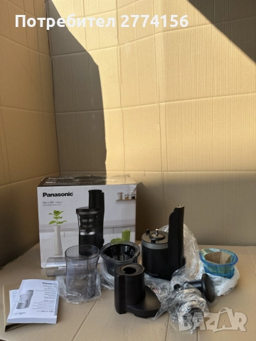 PANASONIC SLOW JUICER MJ-L700KXE, снимка 2 - Сокоизстисквачки и цитрус преси - 55774933
