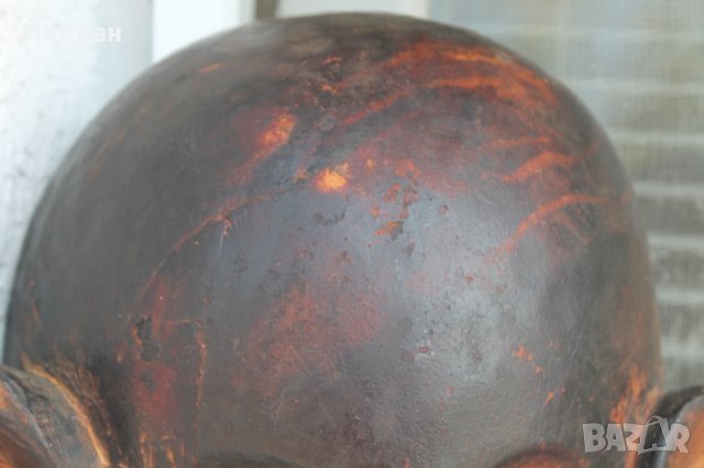 Стара дървена ритуална маска , снимка 3 - Антикварни и старинни предмети - 33894671