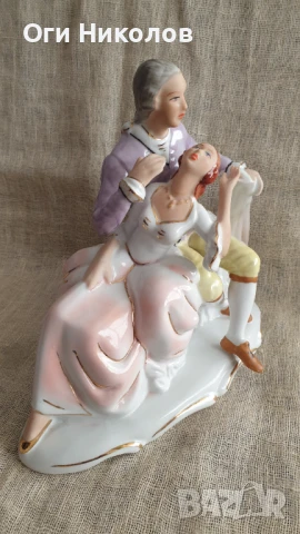 Винтидж порцеланова фигура ARPO Curtea de Arges, снимка 6 - Антикварни и старинни предмети - 51315489