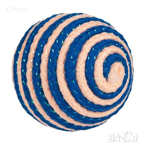 Играчка за котка Топка Въже 4 см