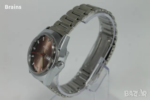 1960's TORMAS Automatic Френски Ръчен Часовник, снимка 5 - Антикварни и старинни предмети - 48578704