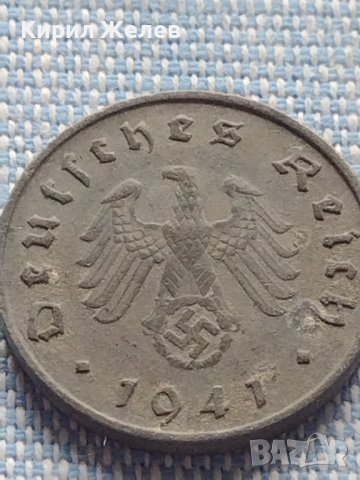 Монета 10 райхсфенинг 1941г. Германия Трети Райх с СХВАСТИКА за КОЛЕКЦИЯ 29408, снимка 7 - Нумизматика и бонистика - 42819932