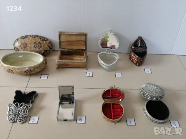 Кутийки за бижута, снимка 5 - Други - 49471133