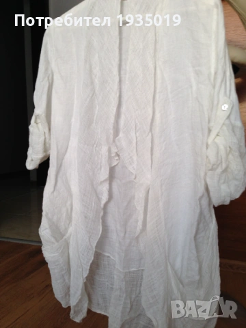 Жилетка от лен!, снимка 2 - Жилетки - 53099284