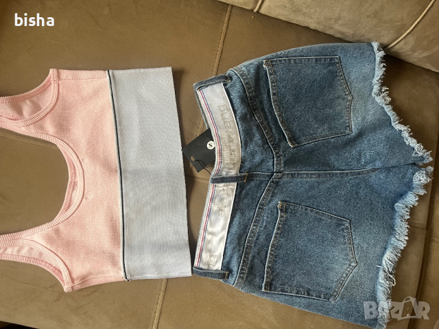 Панталонки и топ Alexander Wang , снимка 4 - Къси панталони и бермуди - 44550784