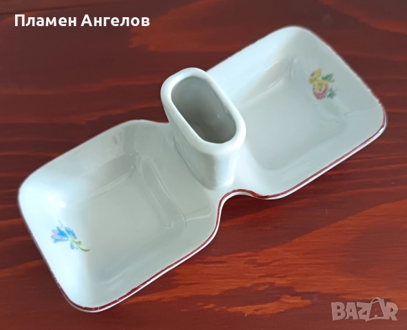 Стар български порцелан от "Китка" Нови Пазар , снимка 2 - Антикварни и старинни предмети - 51704081