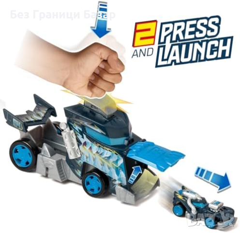 Нов Специален T-Racers Камион Ice Launcher - Създай и Стартирай деца играчка подарък, снимка 9 - Коли, камиони, мотори, писти - 44571533