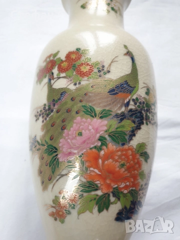 Порцеланова ваза, снимка 2 - Антикварни и старинни предмети - 52476777