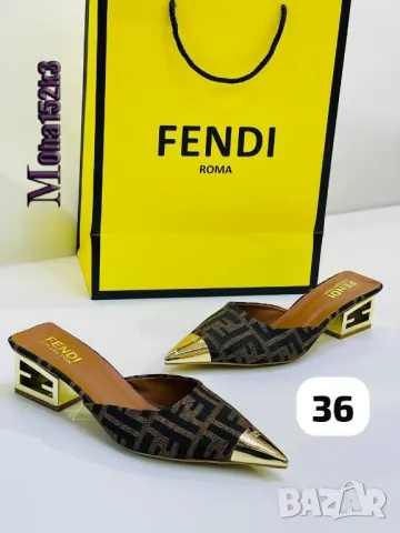 обувки на ток fendi 