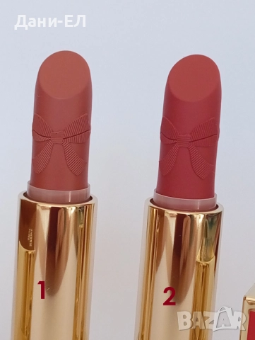 Estee Lauder Limited Edition Lipstick червило луксозен вариант – Rosy Ribbon или Velvet Ribbon, снимка 2 - Декоративна козметика - 52116266