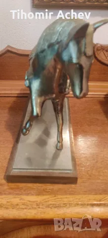 Статуетка на арабски кон от месинг, снимка 6 - Статуетки - 48512715