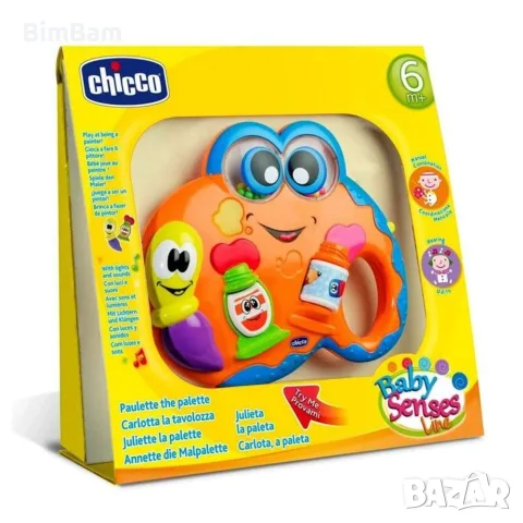 Музикална играчка със светлинни и звукови ефекти Chicco Палитра - 8 мелодии