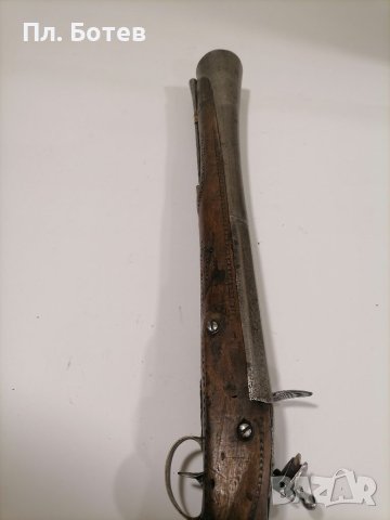 Стара кремъчна пушка, тромблон , снимка 8 - Антикварни и старинни предмети - 42026328
