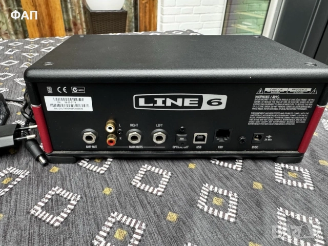 Line 6 AmpliFi TT - desktop моделер, усилвател и USB интерфейс, снимка 2 - Китари - 52557578