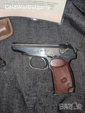 1- Деактивиран пистолет „Макаров“ (PM), снимка 3 - Антикварни и старинни предмети - 52591275