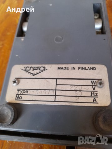 Стар контролен педал UPO, снимка 4 - Други ценни предмети - 31976797