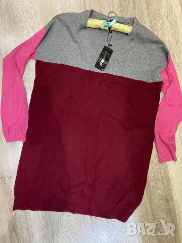 Нов дълъг блузон ХЛ размер, снимка 2 - Блузи с дълъг ръкав и пуловери - 31204744