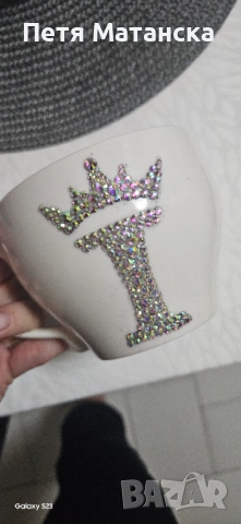 Красиви чаши с кристали , снимка 6 - Чаши - 54166952