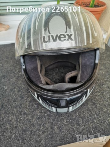Каска, Мото шлем UVEX PS 430, размер SMAL 55/56, снимка 3 - Аксесоари и консумативи - 37381608