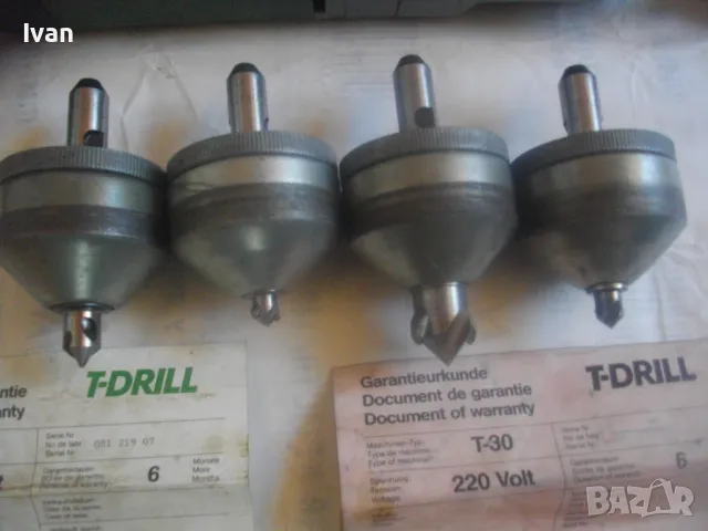 ЕЛ. МАШИНА ЗА ПРОБИВАНЕ И ФОРМОВАНЕ ЗА ТРОЙНИЦИ РАЗКЛОНЕНИЯ МЕДНИ ТРЪБИ T-DRILL T-30 ПЪЛЕН КОМПЛЕКТ, снимка 10 - Други инструменти - 50350069