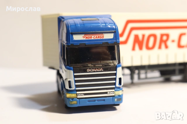 HERPA H0 1/87 SCANIA КАМИОН МОДЕЛ ТИР, снимка 3 - Колекции - 53250603
