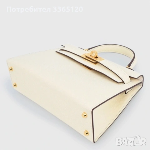 Две чанти Hermes-бяла и черна , продават се отделно, снимка 8 - Чанти - 54173035