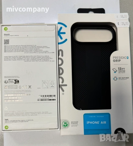 Apple iPhone Air 256GB Нов с гаранция!!!, снимка 3 - Apple iPhone - 54111566