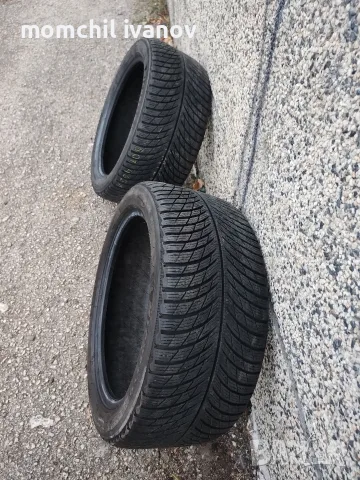 зимни гуми Michelin Pilot alpin 5 - 245/40 R 18, DOT 21 - 2 броя, снимка 5 - Гуми и джанти - 56086904