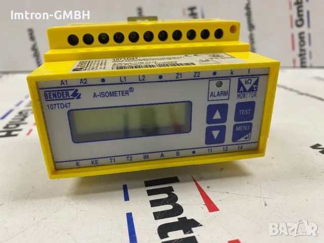 ISOMETER Bender 107TD47 Устройство за мониторинг на медицински ИТ системи AC, 3(N)AC