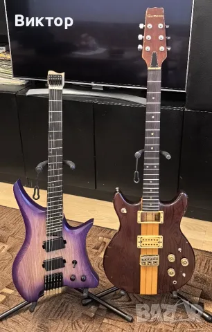 Електрическа headless китара тип Strandberg + Gumika Japan