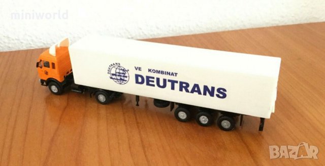 MERCEDES-BENZ NG DEUTRANS DDR - мащаб 1:87 на HERPA моделът е без забележки и кутия, снимка 2 - Колекции - 29533870