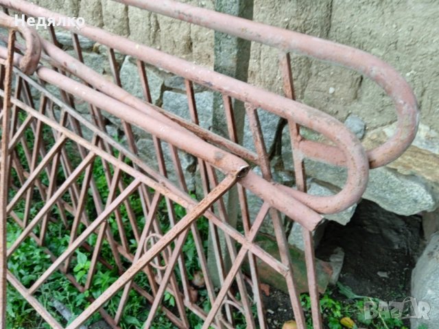 Интериорна ограда,истинско ковано желязо,стара изработка, снимка 2 - Огради и мрежи - 34437268