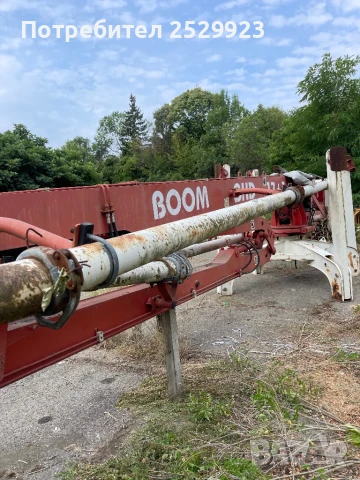 Стационарна бетон помпа със стрела, снимка 8 - Други машини и части - 51059485