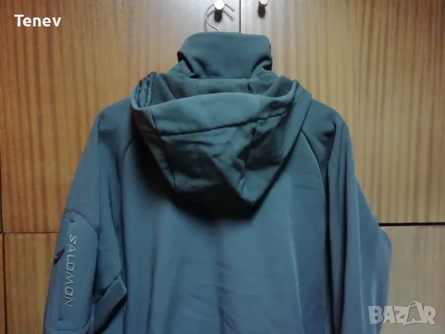 Salomon Clima Pro оригинално мъжко яке размер L с качулка , снимка 3 - Якета - 48228840